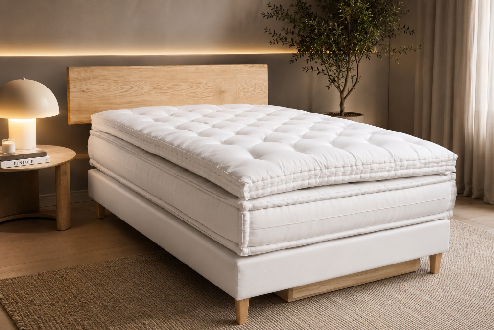 lit Signature 1838 Maison BRISSAY CHATRE blanc